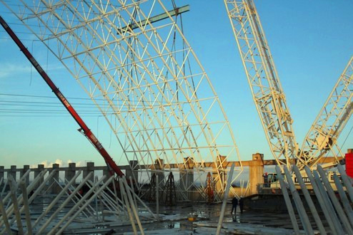 大连大门网架工程